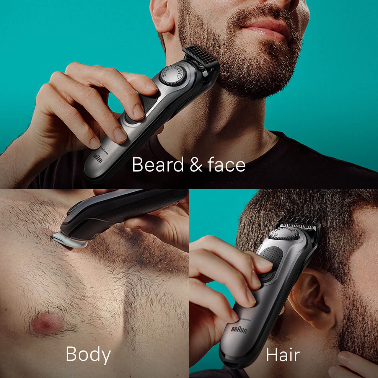 Braun All-in-One Series 7 Trimmer, 12-in-1 Kit, 7440 for Men | New Arrivals