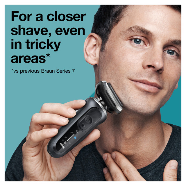 Braun Electric Shaver Head Replacement Part 74s Silver, Compatible with Series 7 Electric Razors for Men | New Arrivals